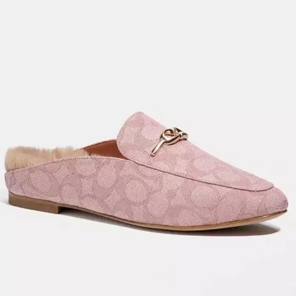 Store Sample NWOB COACH Pink Sienna Slide in Size 8 - Picture 4 of 10